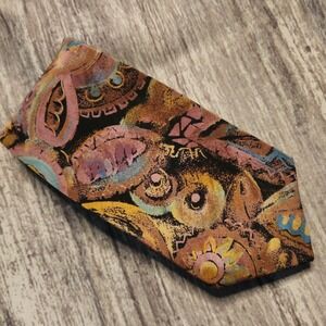 Next Move Abstract Necktie Colorful‎ Patterned Tie Business Casual